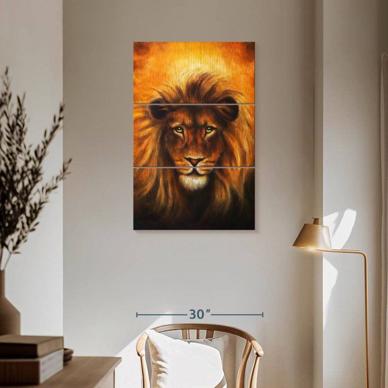 Brampt Leo, 57'' H x 36'' W