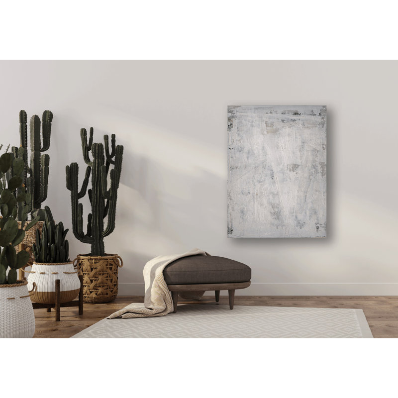 Sept - reproduction d'art sur toile, Toile avec cadre blanc, H 61,5 po x l 41,5 po x P 1,75 po