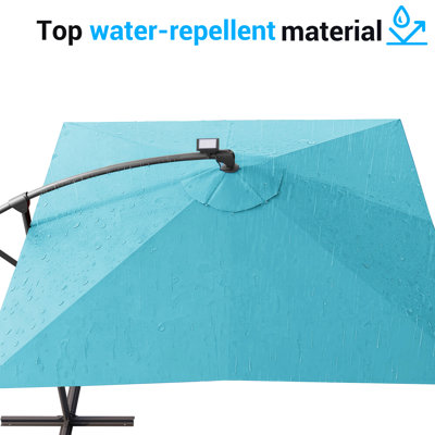 Parasol en porte-à-faux 98,4 po Doraine
