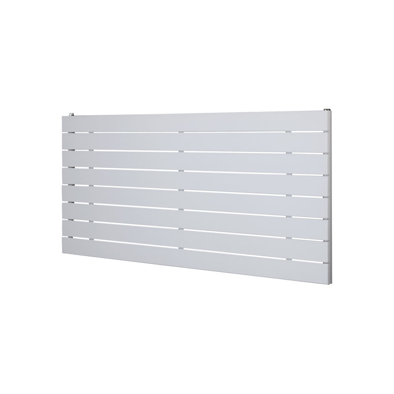 Andrew Horizontal Designer Radiator, White, 59.5cm H x 90cm W x 8.6cm D, 2