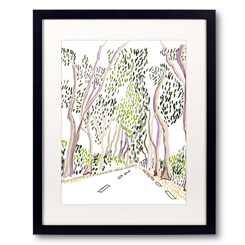 Écorce mauve par Deborah Blum, H 21,25 po x l 17,25 po x P 0,875 po