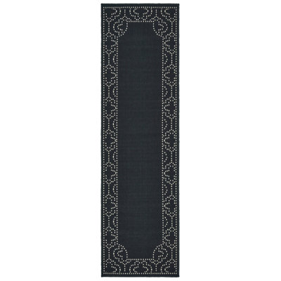 Junor Power Loomed Plaid Rug
