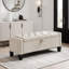Repose-pieds avec rangement, banc de repose-pieds avec charnière de sécurité, poids de 350 lb-1552530143