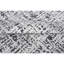 Tapis gris foncé / argent en laine noué à la main