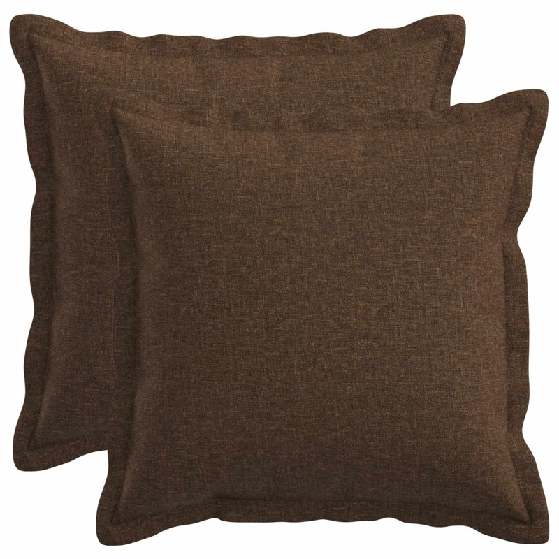 Light Grey Cushion Cover, Square 40cm, Brown