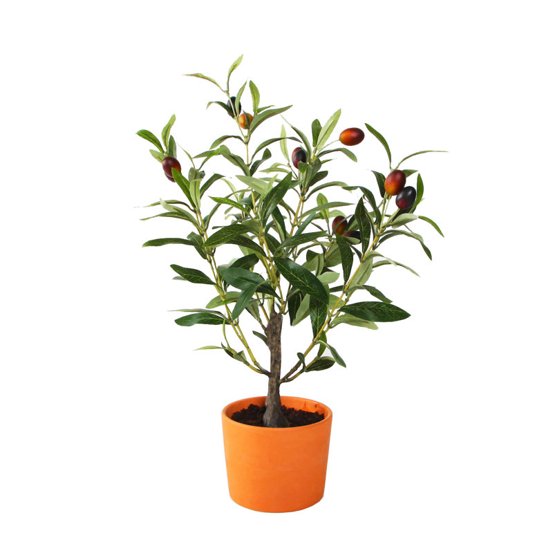 18'' Faux Olive Tree Tree in Terracotta Pot