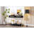 Console Table With Two Drawers-378987006