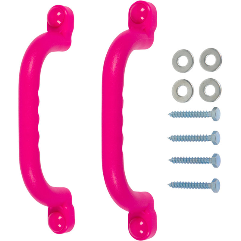 10" Playground Handles, Pink