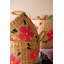  Ensemble de 3 paniers en ruppie maritime - fleurs