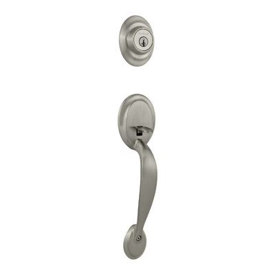 Dakota Exterior Portion Handleset with Double Cylinder Deadbolt (Interior Portion Sold Separately)