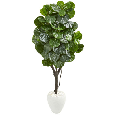 Arbre de figues artificiel en pots 68"