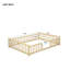 Lit pour tout-petit Montessori, structure en bois de pin (naturel, double)-2004145996-2004146097