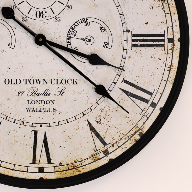 Sider Metal Wall Clock