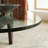 50.9 " Triangle Glass Top Coffee Table with Solid Wood Base and Thickened Glass – Modern Living Room Accent Table-1162614500-1168237881