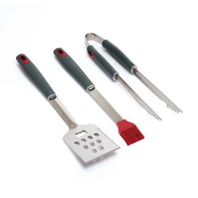 GrillPro Resin Handle Tool Set 3 Pcs