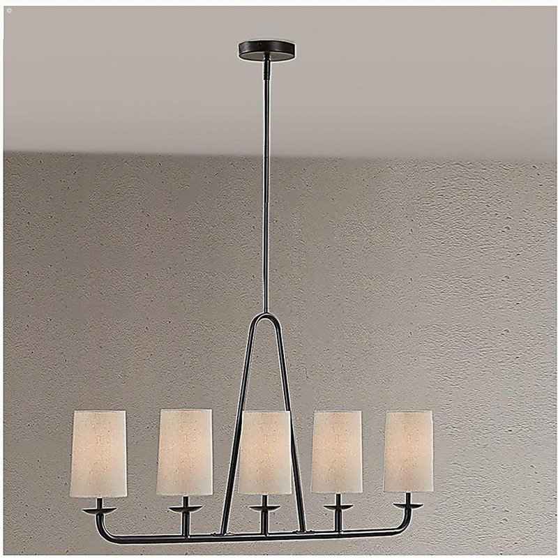 5 Light Linear Chandelier
