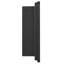 Armoire-miroir noire à fixation murale ou encastrée 16 po x 24 po-220879404