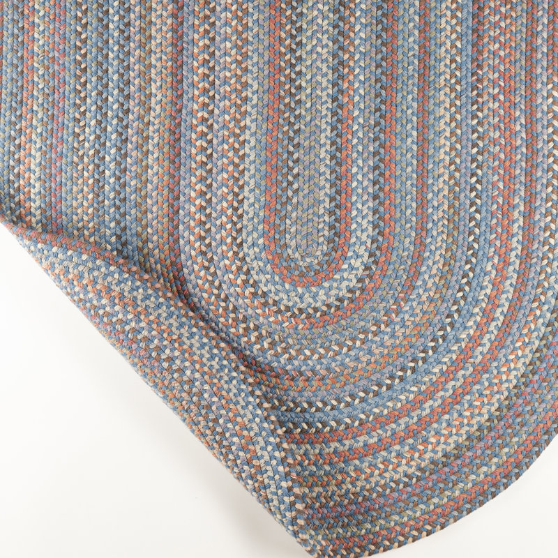 Elmdale Wool Indoor Rug, Oval 7' x 9'