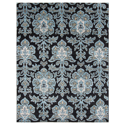 Penright Floral Hand Woven 154cm X 203cm Area Rug