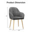 Chaise avec accoudoirs Jilly-375416439