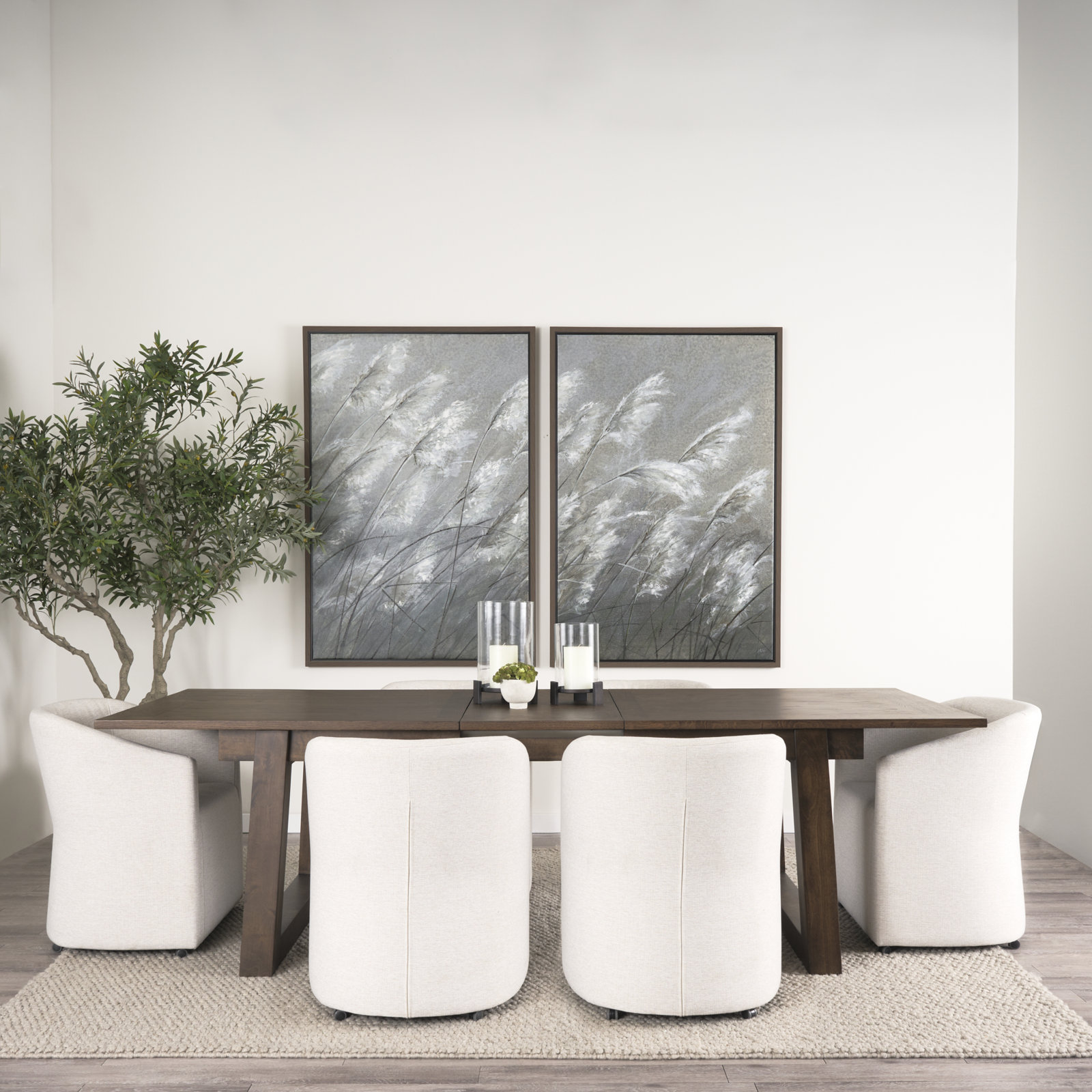 Enna Dining Chair, White