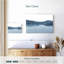 Aquarelle Avery III, nuances de bleu I-107683181