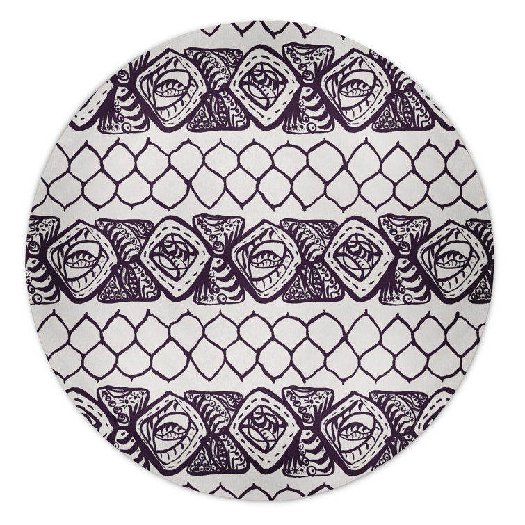 Safari Chenille Geometric Indoor Rug
