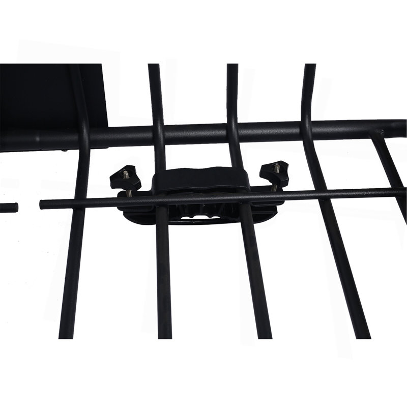 Barre de toit de toit pour porte-bagages sur toit, support supérieur 64 po