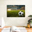 Football Sirci au coucher du soleil-107886768