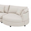 Canapé modulaire incurvé moderne 105 po, tissu chenille doux, structure en bois de pin massif et coussins de qualité supérieure, 3 coussins décoratifs-1693881205