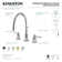 Concord Widespread Bathroom Faucet with Drain Assembly