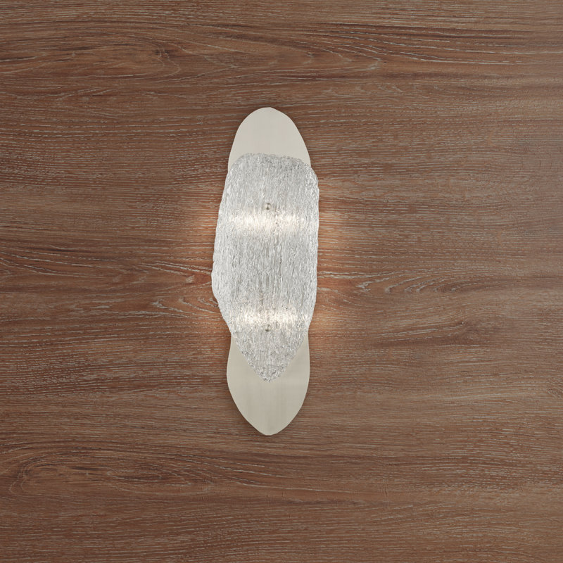 Plafonnier encastré transparent à 4 lumières à intensité variable Manzano
