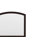 Fitima Arch Wood Dresser Mirror - Cherry-116622599