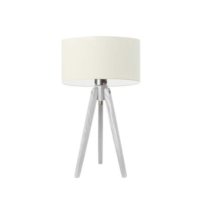 Balinas Solid Wood Tripod Lamp
