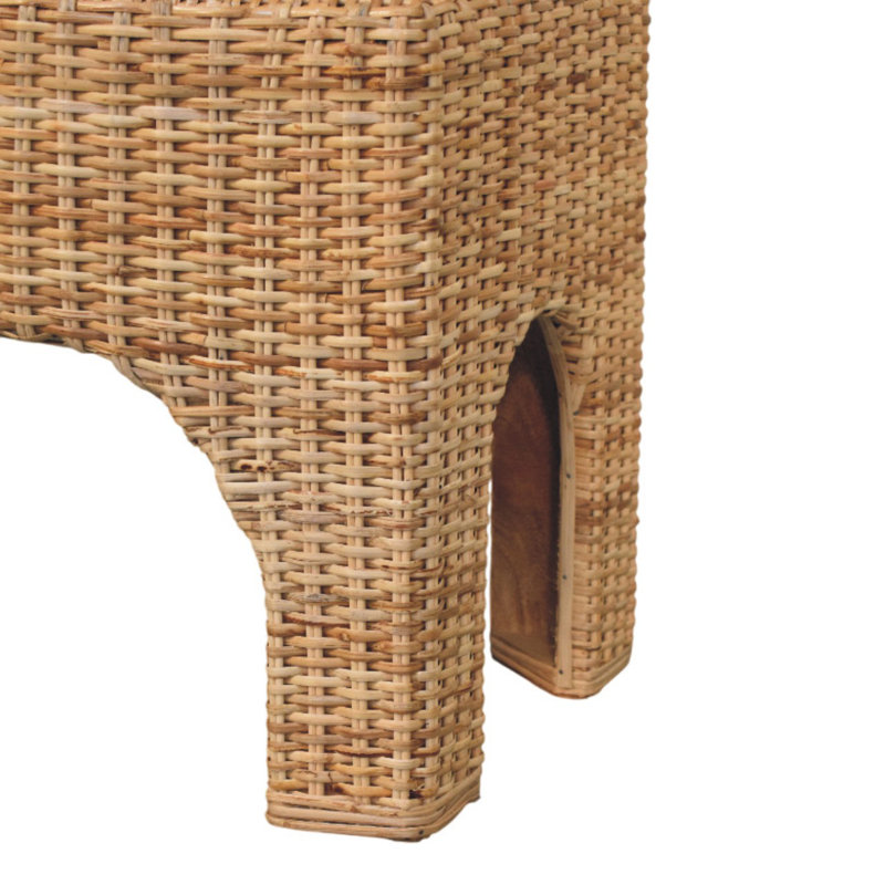 Boucle Upholstered Bench