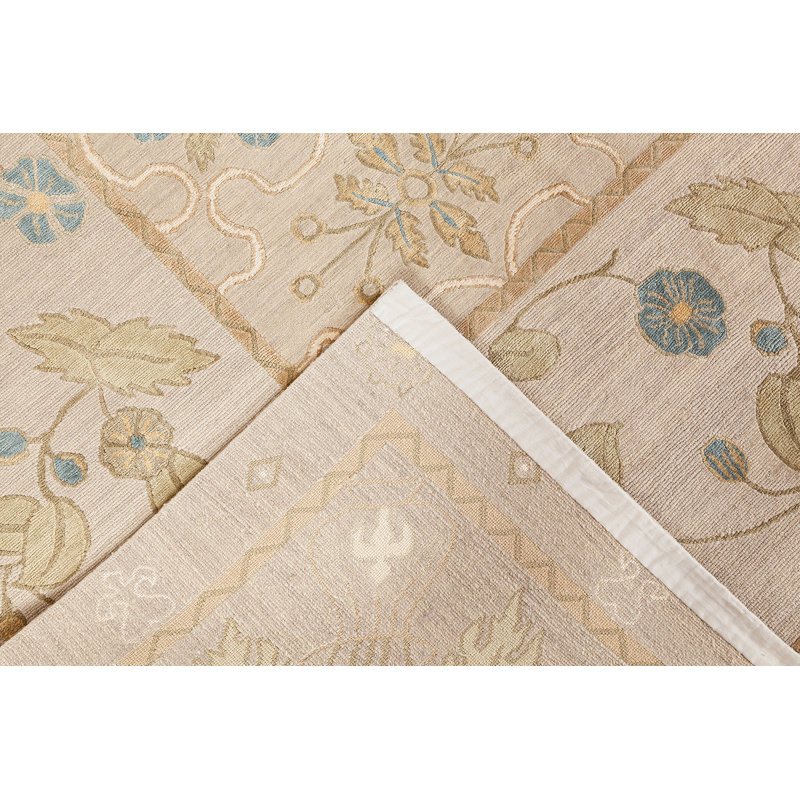 Classic Floral Area Rug, Rectangle 10' x 14'
