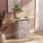 Capri Console Modern Hallway and Sofa Accent Table No Assembly Required Entryway with Ribbed Base-113421781