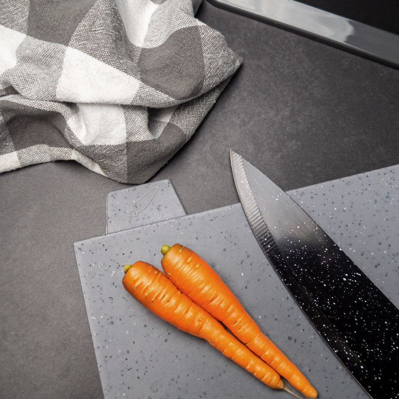 Saini 5 -Piece Plastic Chopping Board Set
