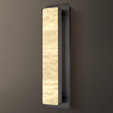 Mikinzie LED Wall Sconces Wallchiere Flush Mounted Sconces with Alabaster Shade