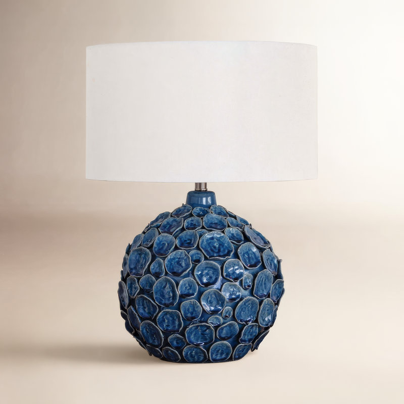 Lucia Table Lamp, Blue