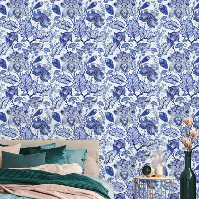 Jacinta Peel & Stick Floral Roll