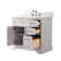 Currahee 36'' Single Bathroom Vanity with Engineered Stone Top