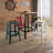Retro Natural And  Square Bar Table-1453411803