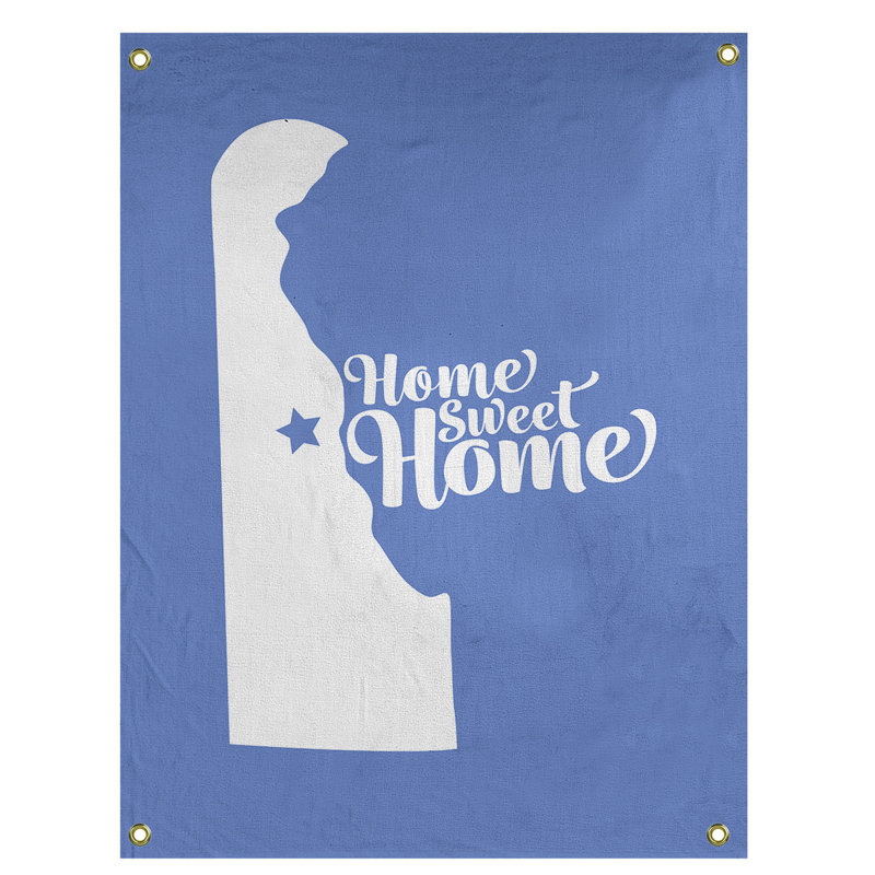 Tapisserie murale dover doux pour la maison, H 80 po x l 59 po, Bleu
