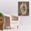  «Buddha on Wood 2» par Annie Warren, art mural sur toile, 26 po x 34 po-1956001140