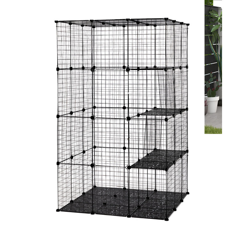 3-tier Wire Cat Cage