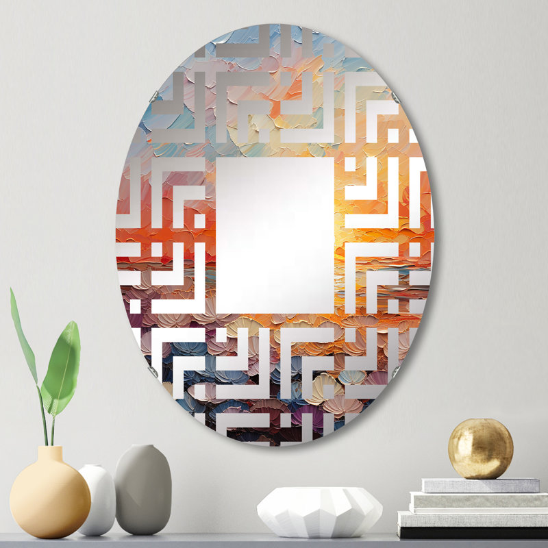 Oval Mirror, 20" W x 30" H
