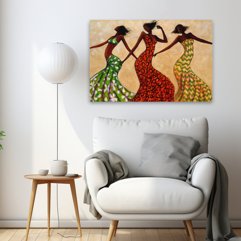 Rythme - art de danse afro-américain, H 24 po x l 36 po
