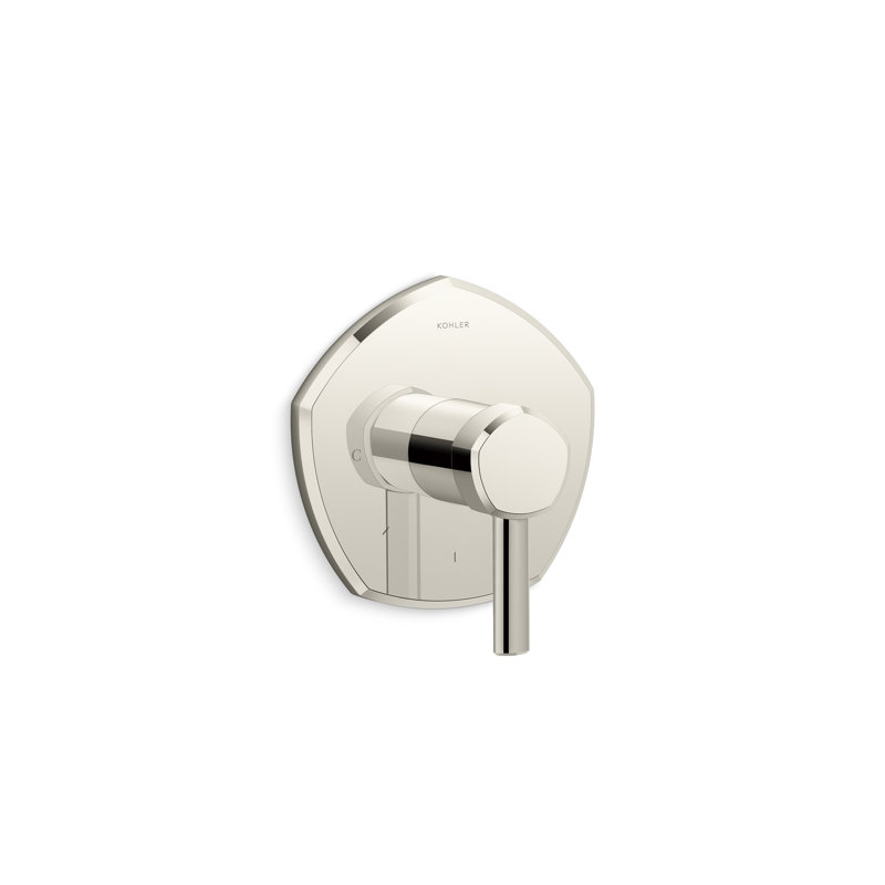 Occasion Thermostatic Valve Trim with Lever Handle, Polished Nickel