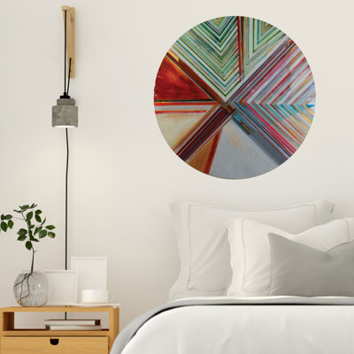 Abstract Non-Wall Damaging Wall Decal